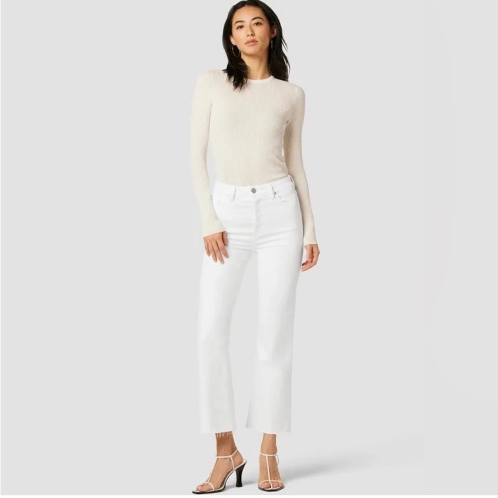 Hudson‎ Faye ultra high rise boot cut crop 25 $360